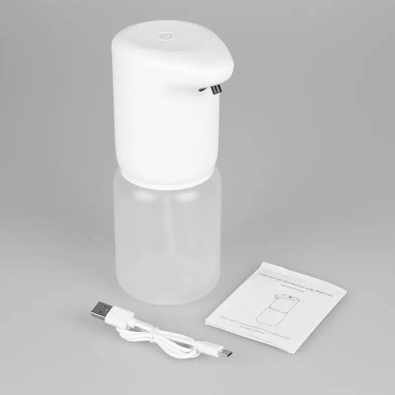 

400ml Automatic Sensor Soap Dispenser Sprayer Touchless Infrared Sensor Spray USB Rechargeable For Kitchen Bathroom Dropship
