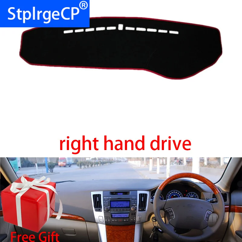 Приборной панели автомобиля Обложка Коврик для HYUNDAI sonata NF NFC 2009 правым Dashmat Pad Даш