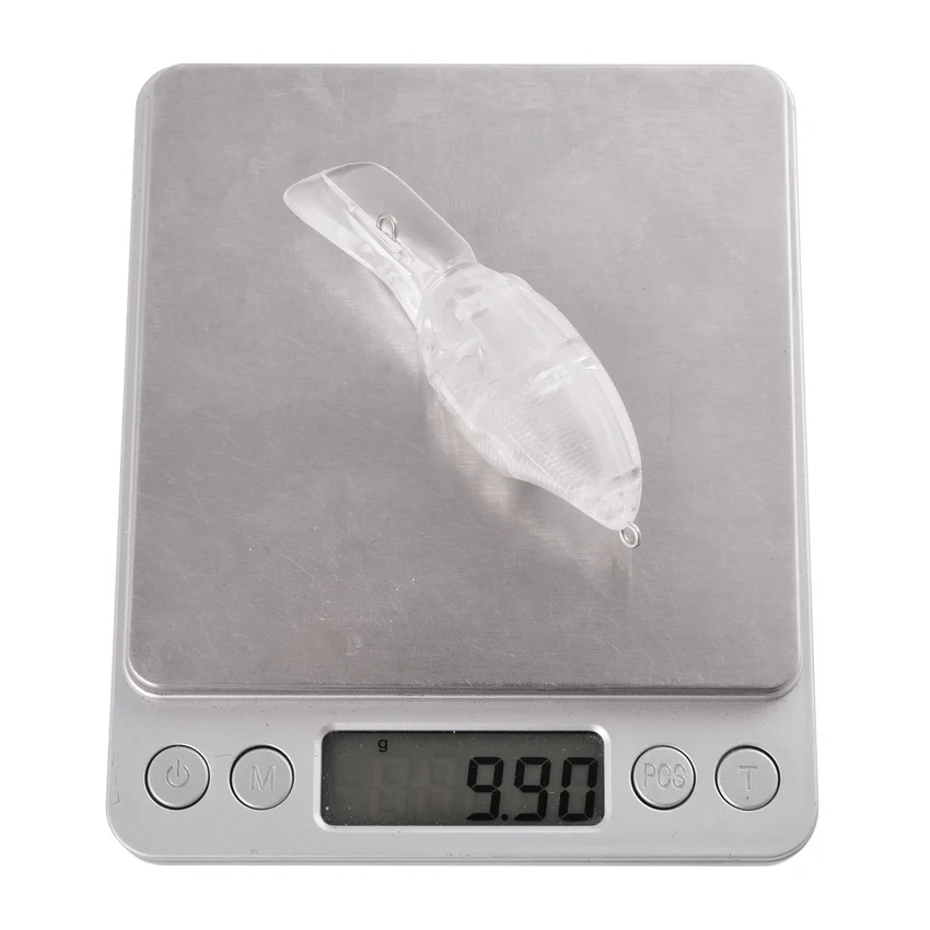 

New 77mm 10g Blank Lures Japan Crankbait Hard Bait Bionic Unpainted Fishing Lure Artificial Long Casting Sea for Bass Trout Pike