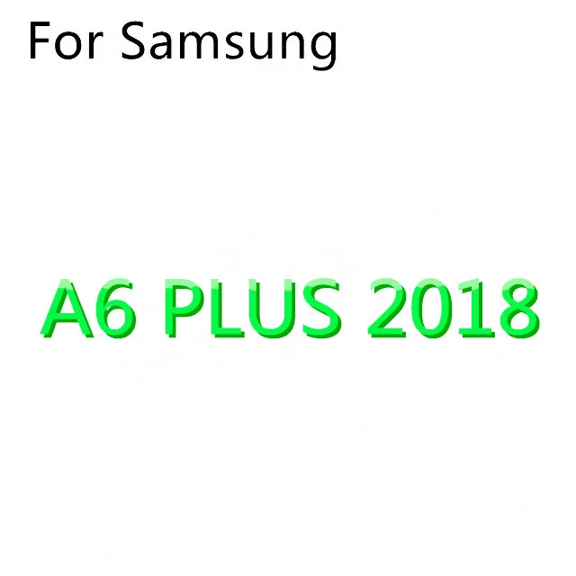 For A6 Plus 2018 Жидкостный Мягкий силиконовый чехол для телефона для Samsung Galaxy S8 S9 S10 плюс S7 край J4 J6 J8 A6 A7 A8 A9 J3 J5 J7 A3 A5 A7 - Цвет: For A6 Plus 2018