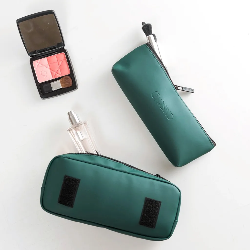 

MAIOUMY Pencil Bag 2021 New Creative Simple Pencil Bag Simple Solid Multilayer Pencil Case High Capacity Student Pencil Case