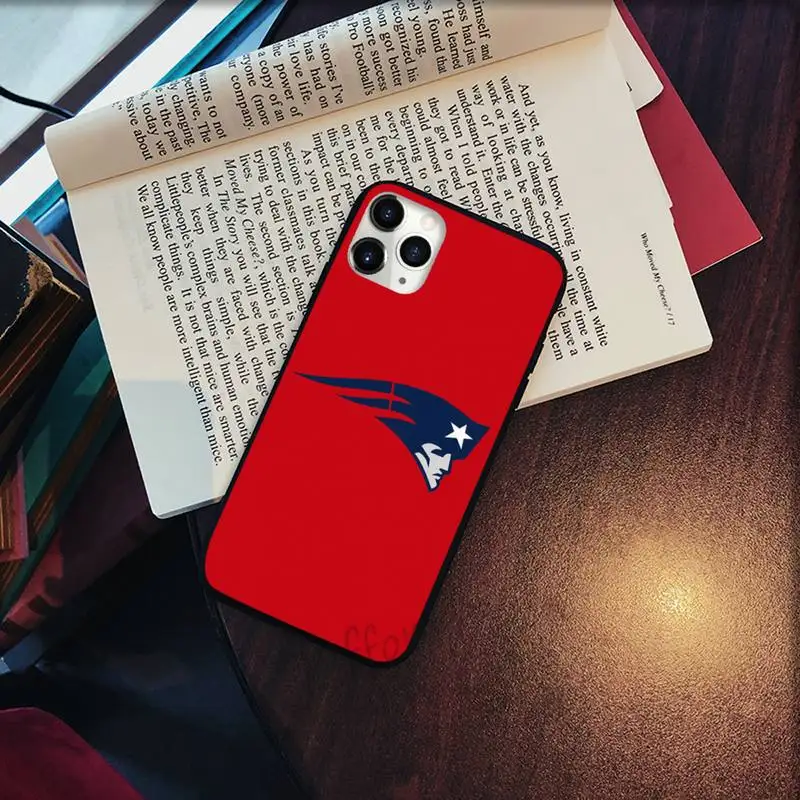 

New England Soccer Patriots phone case for iPhone 11 12 pro XS MAX 8 7 6 6S Plus X 5S SE 2020 XR Soft silicone