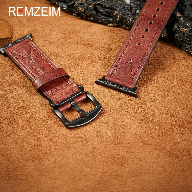 

REMZEIM , Apple Watch band 44 40 42 38 Series 5 4 3 2 1