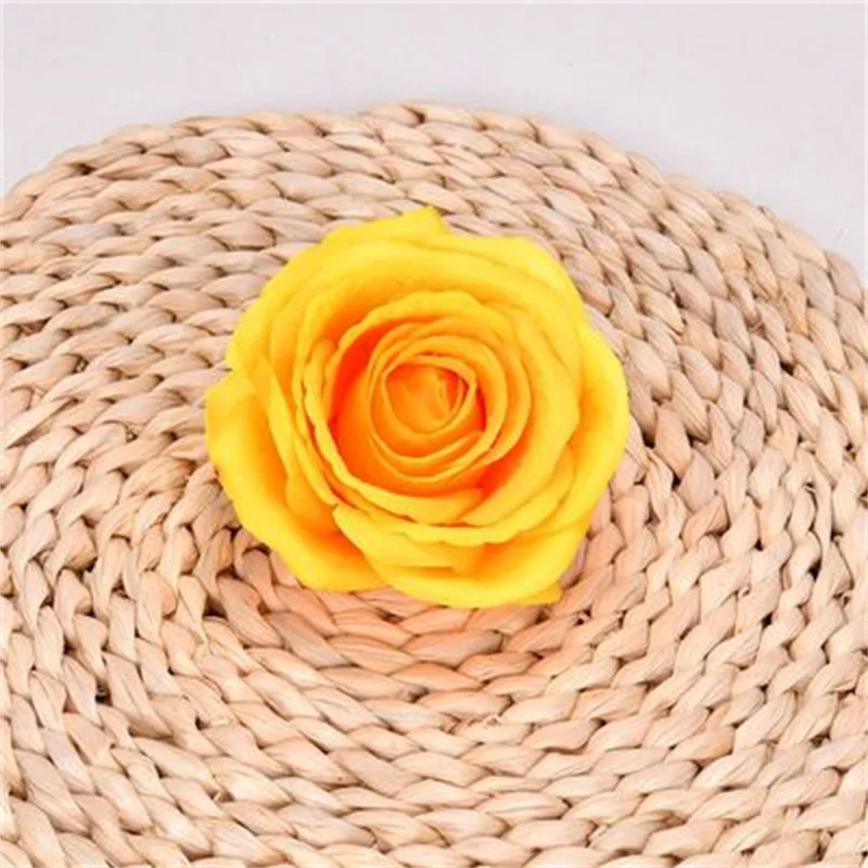 

5pc Artificial FlowersRose Branch Bouquet PE Foam Rose Flowers Head for Home Wedding Decoration DIY Bride Bouquet Decoration