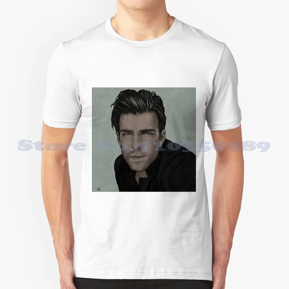 Квинто. Футболка из 100% хлопка с художественным рисунком