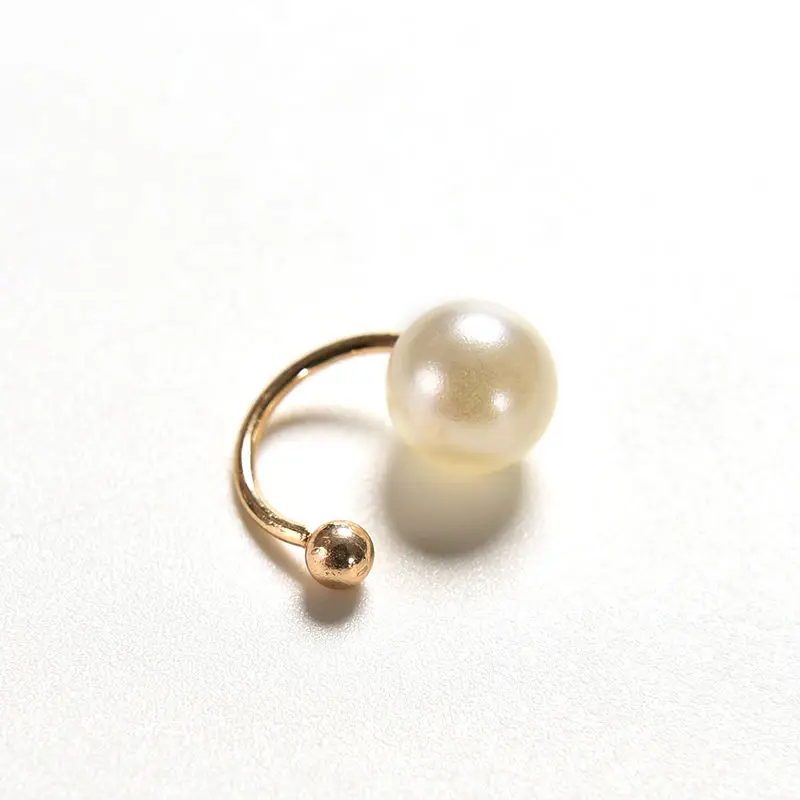 1 шт. прелестные модные туфли изысканный двойной имитация раскаты манжеты уха