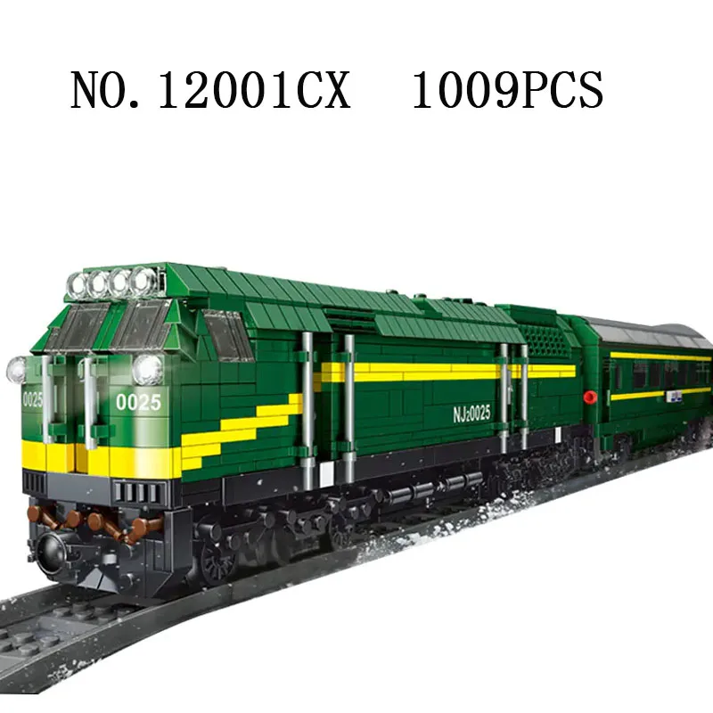 

MOC The NJ2 Diesel Locomotives truck Train Building Blocks bricks Kids Educational DIY Toys Christmas Gifts
