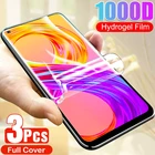 Гидрогелевая Защитная пленка для экрана OPPO Realme 8 Pro 7 5G 6 Pro X7 X50 Pro GT Neo XT X Q3 C3 Pro, Мягкий ТПУ с полным покрытием, не стекло