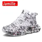 Кроссовки мужские, легкие, дышащие, с граффити