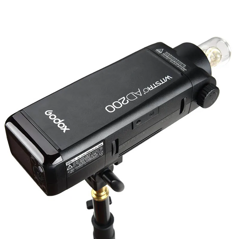 Godox AD200 200Ws 2 4 г ttl Карманный стробоскоп 1/8000 HSS беспроводной монолайт с батареей