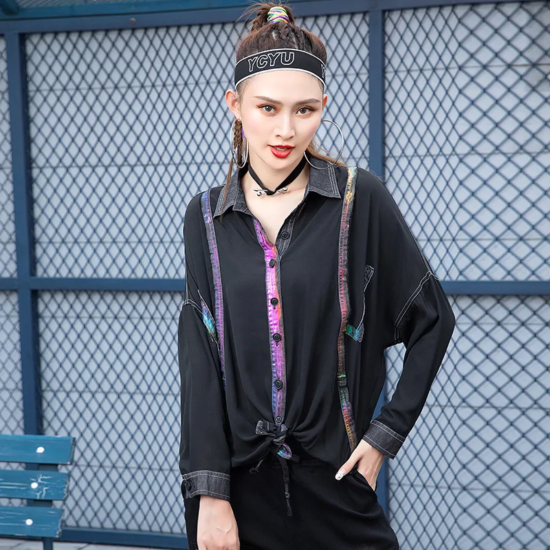 Max LuLu корейская мода Женские винтажные джинсовые рубашки женские шифоновые топы и блузки осенняя одежда панк уличная одежда размера плюс