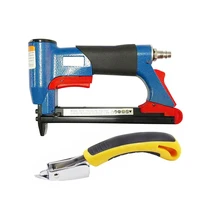 2 pcs pneumatic air stapler nailer fine stapler tool for furniture nailer tool 1 pcs 15cm 1 pcs 14 5x20x4 3cm