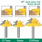 Концевая фреза для сверления дерева, 8 мм