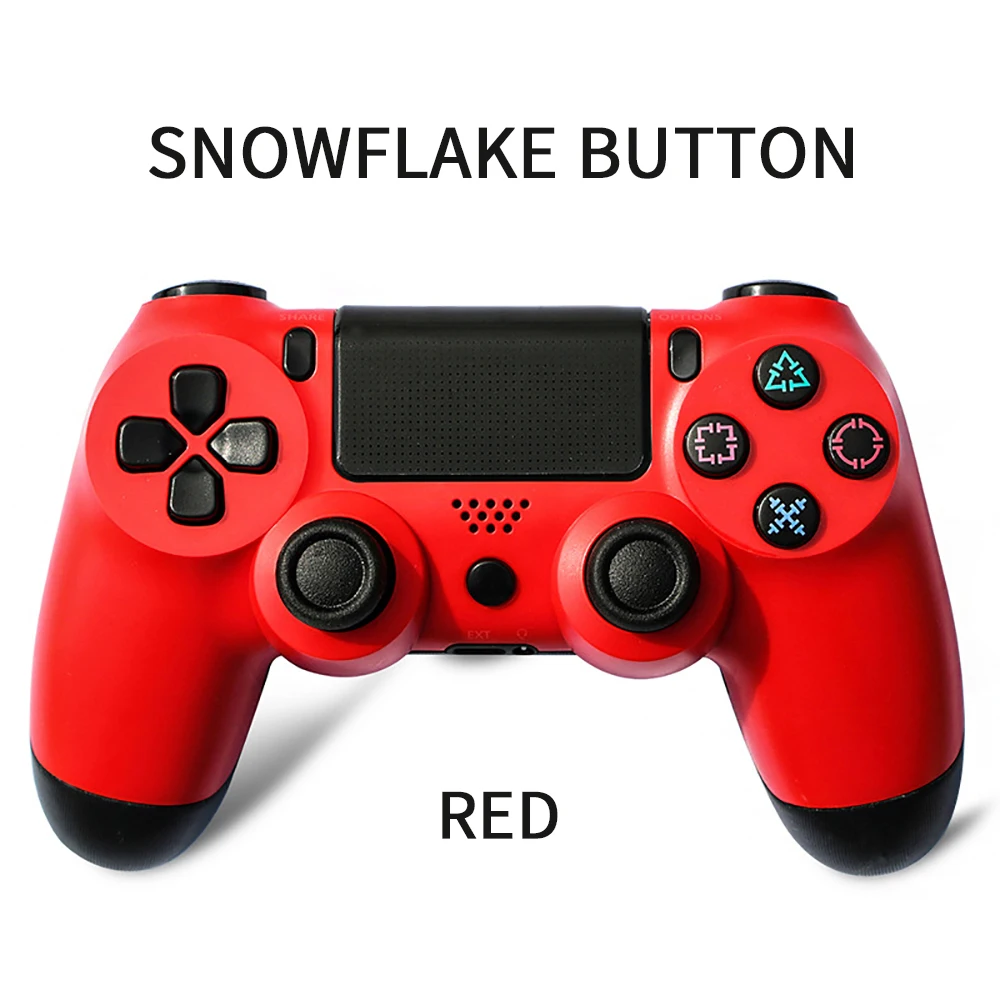 Bluetooth Беспроводной джойстик для PS4 контроллер подходит для Игровые приставки 4 консоль для Игровые приставки Dualshock 4 геймпад для PS3 консоли геймпад джойстик для gamepad геймпад для пк для PS4 - Цвет: type1 red