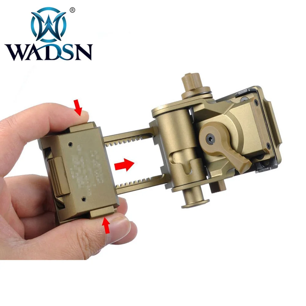 WADSN металлический материал L4 G24 крепление для шлема NVG охотничья ночная съемка
