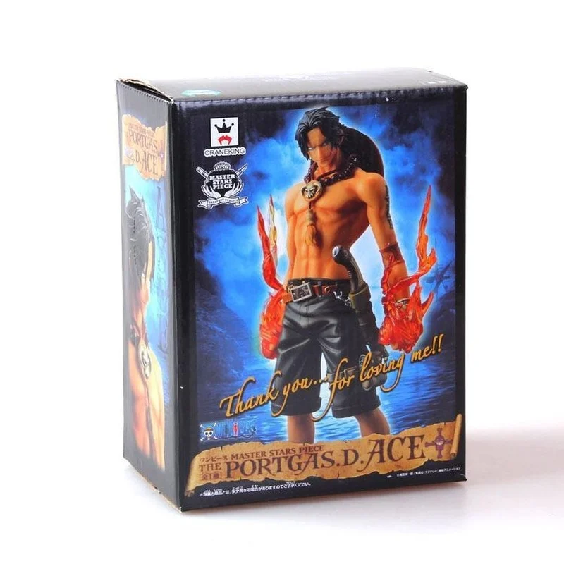 

ONE PIECE Portgas D Ace large model 26cm static ornaments perfect figure doll box