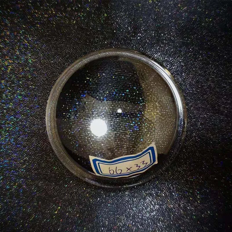 Светодиодная линза 66 мм выпуклая конденсаторная оптическая фокусировка