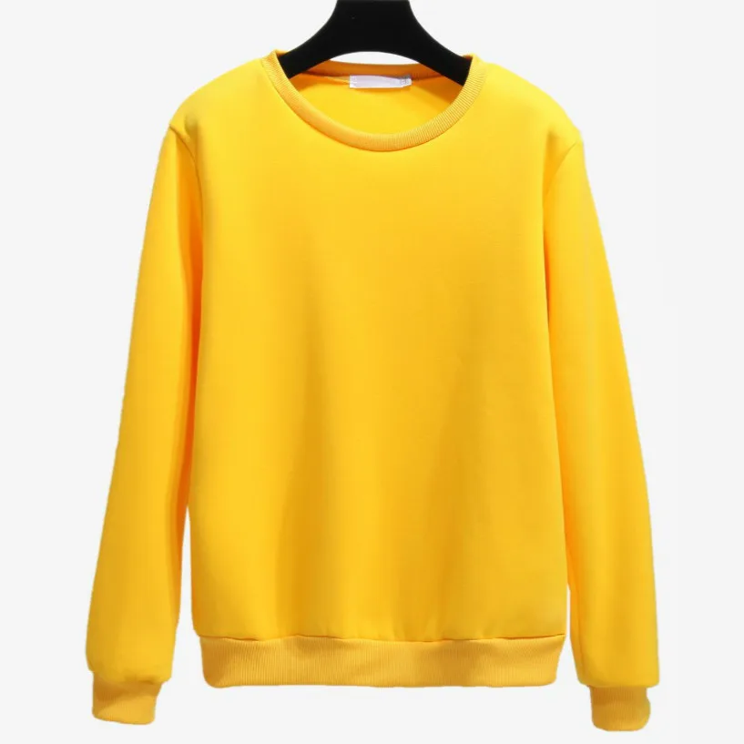 Осенний и зимний женский бархатный пуловер с круглым вырезом длинными рукавами