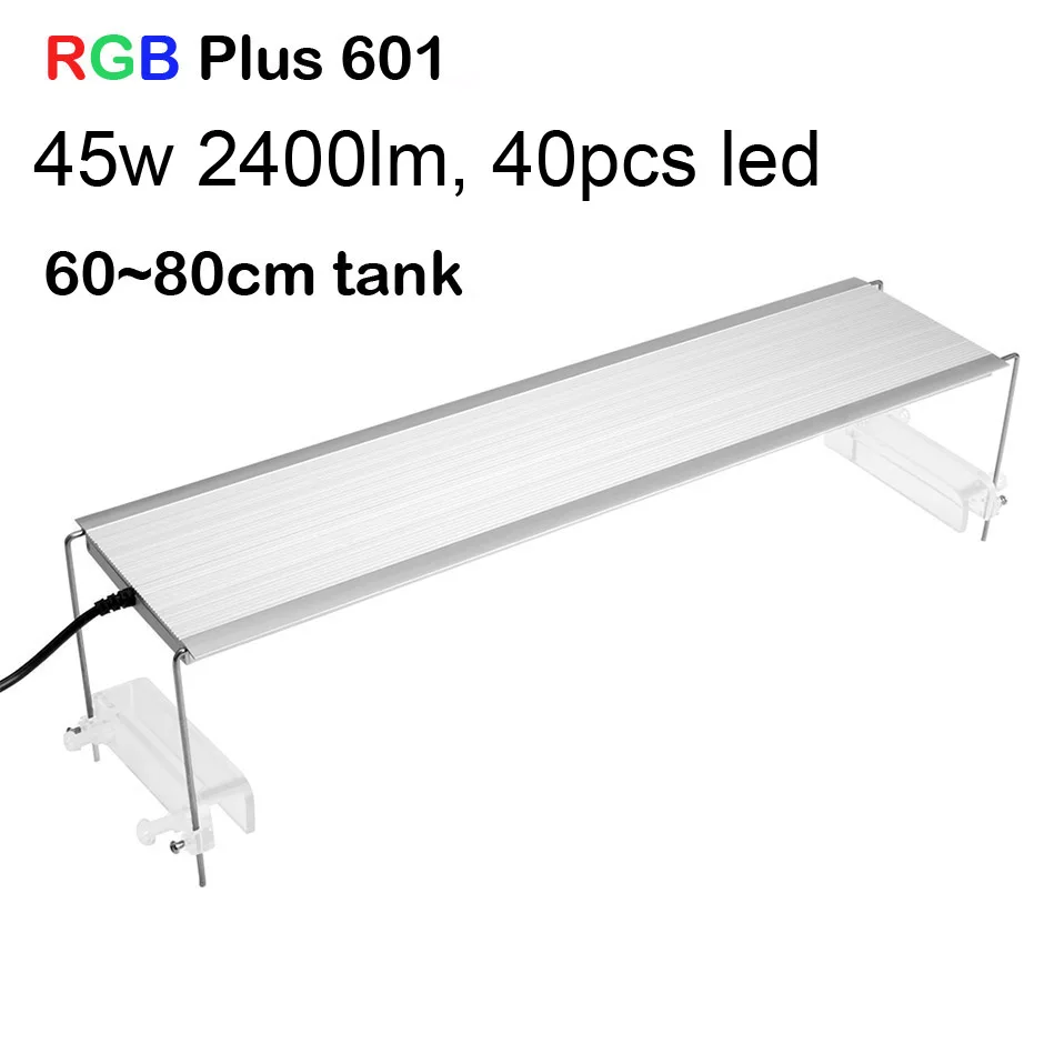 Bluetooth RGB 601 Chihiros RGB плюс bluetooth воды Светодиодная лампа для роста растений sunrise sunset таймер водяное растение для аквариума садок для рыбы WRGB подобным - Цвет: Bluetooth RGB 601