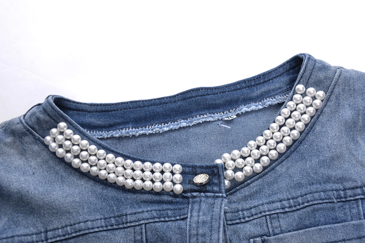HEE GRAND/джинсовые куртки для женщин Chaqueta Mujer, осенняя джинсовая куртка Casaco, женская тонкая короткая верхняя одежда с кристаллами размера плюс S-4XL WWJ920