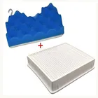 Hepa фильтр пыли для Samsung DJ63-00672D SC4300 SC4340 SC4350 SC4530 SC4570 VC-B710W пылесос синим губчатым материалом наборы для замены процессора изображений дисплея