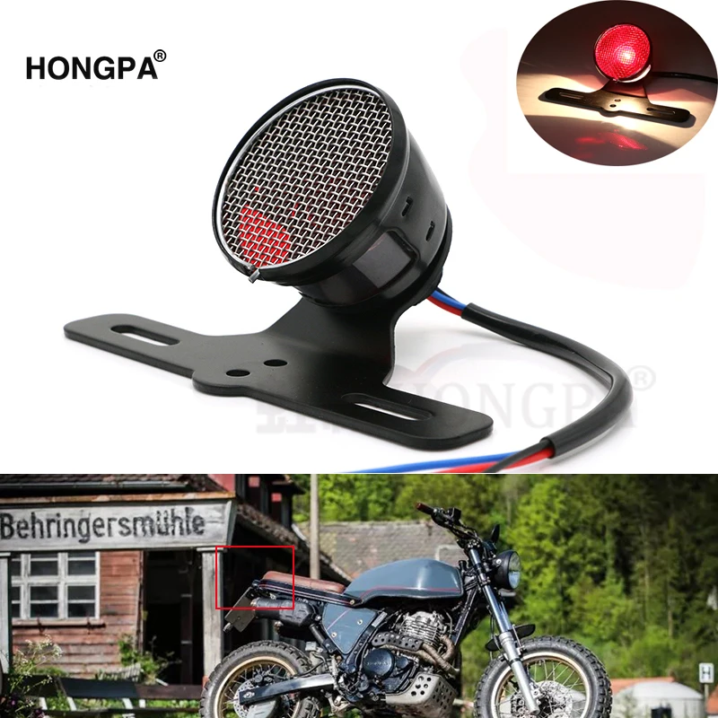 Универсальные мотоциклетные светодиодные задние стоп сигналы для Кафе Racer Bobber| |