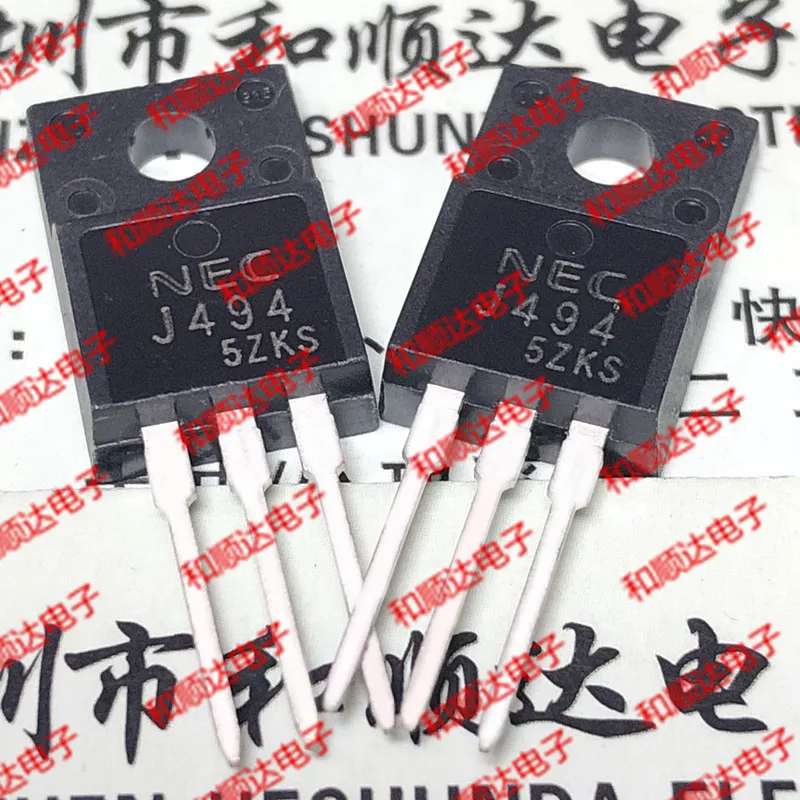 

10pcs/lot J494 2SJ494 New stock TO-220F -60V -20A