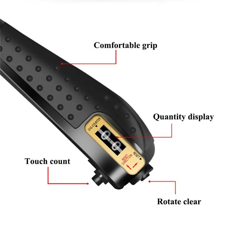 Регулируемая ручка усилитель счетчик палец Тренажерный Зал Мышцы Фитнес-Тренировка Наручные захват для рук упражнения фитнес-тренировочные принадлежности