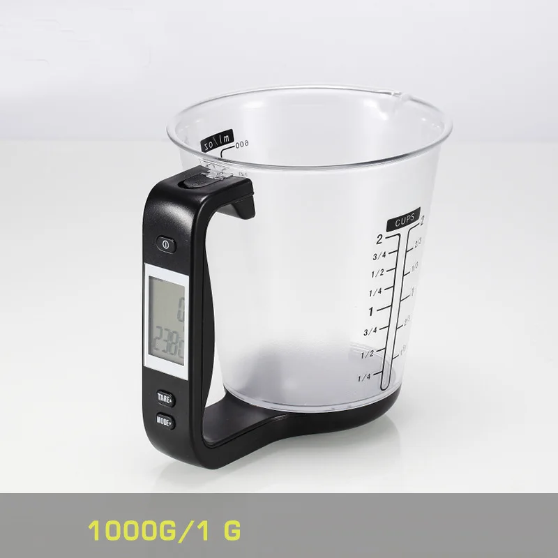 

Electronic Measuring Cup DIY Milk Powder Preparation Kitchen Scale with LCD Display Temperature Digital Kitchen Accessories
