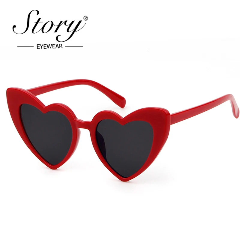 История 2018 Винтажные Солнцезащитные очки кошачий глаз для женщин Черная рамка