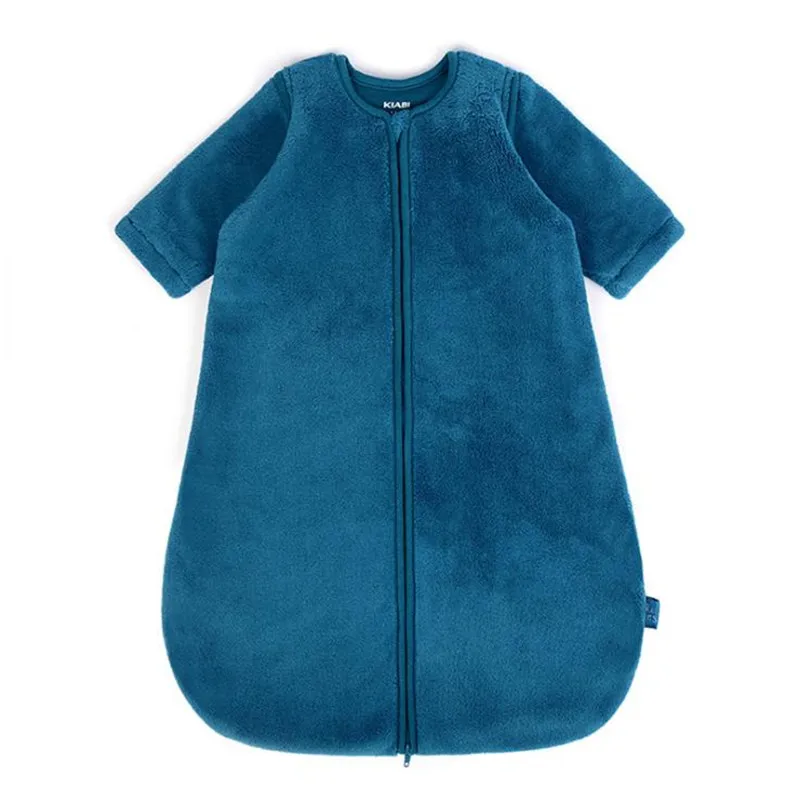 Детский спальный мешок детский с длинным рукавом хлопковый теплый зимний для