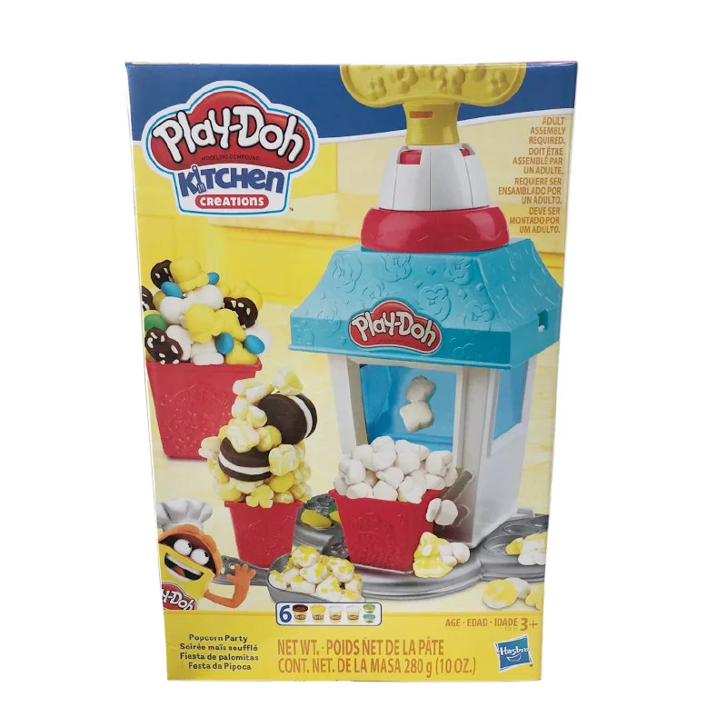 Hasbro Play Doh формы из полимерной глины Пластилин цветной слайм Креативная кухня