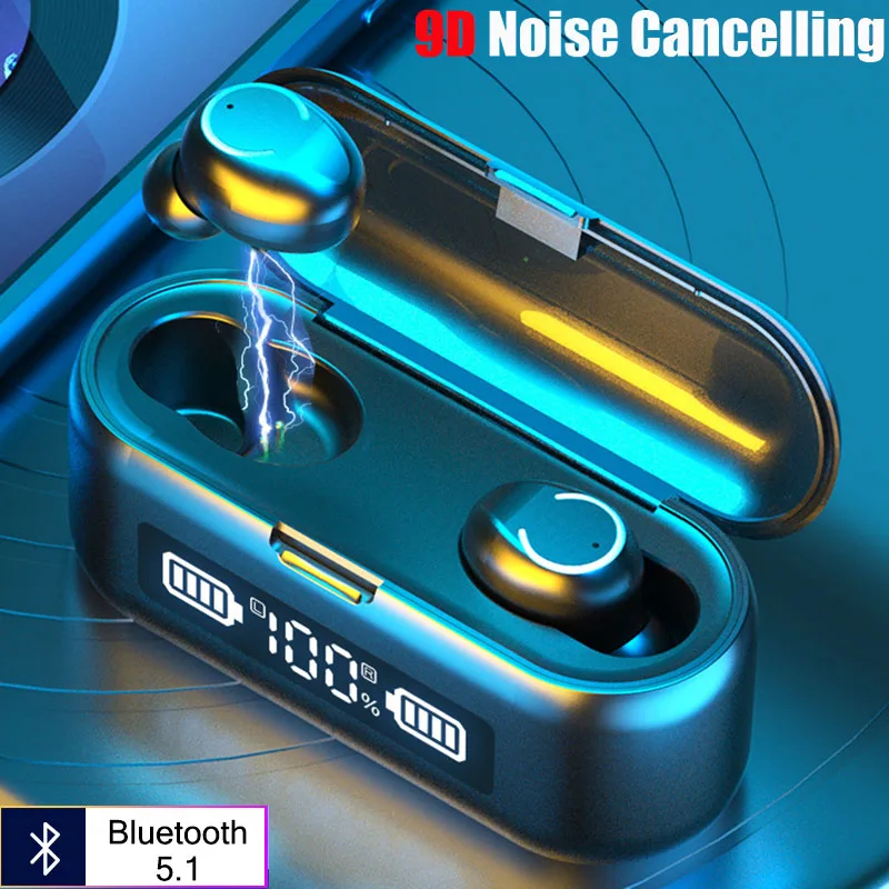 

Bluetooth 5.0 Earphones Music Sports Wireless Bluetooth headset Waterproof Wireless Earphones Touch Control Headphones Bluetooth