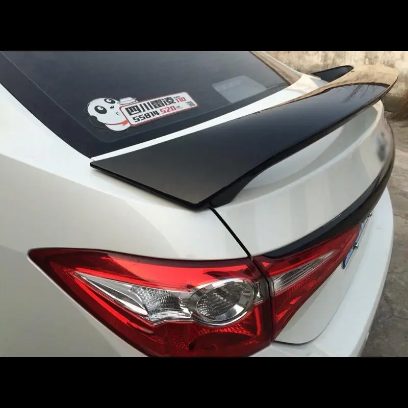 

Accessory Modified Styling Decoration Trasero Car Aleron Roof Wing Spoiler 2014 2015 2016 2017 2018 FOR Toyota Corolla Levin