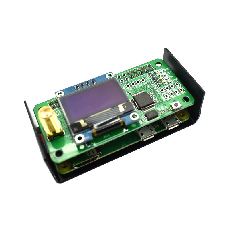Удаленная Walkie Talkie часть собрана MMDVM Hotspot P25 DMR YSF + Raspberry pi OLED 16G карта готова к QSO F7