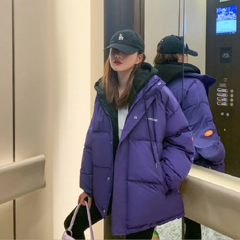 

Down Jacket Female Quilted Jacket Oversize In 2021 The New Student Winter Coat Women Winter Jacket For Women