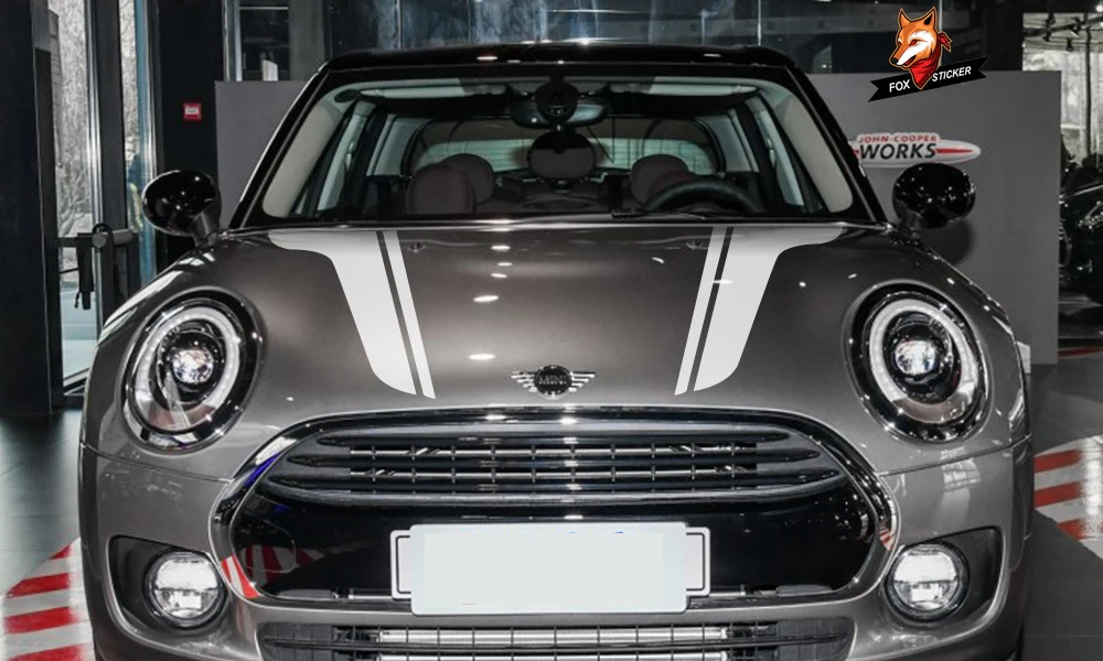 Головная наклейка Наклейки на капот автомобильный Стайлинг для MINI Cooper S One Countryman