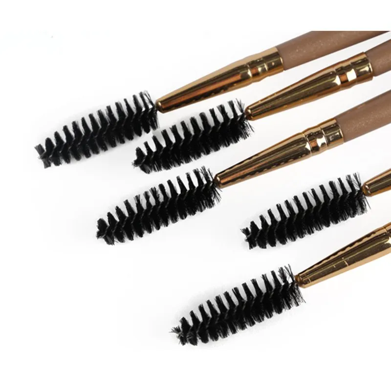 

Beauty Makeup Eyebrow Brush + Eyebrow Comb Double-Ended Eyelash Brushes Tool Cosmetic Brushes Make up Makeup brushes d1