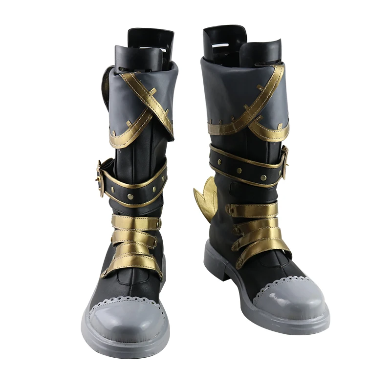 

Genshin Impact Diluc Ragnvindr Cosplay Boots Halloween Carnival Shoes