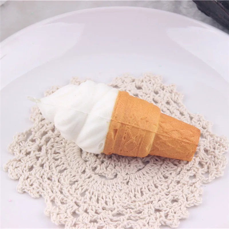 

10cm Ice Cream Simulation Cake Slow Rising Cellphone Straps Bread Toys Pillow for Kids Children Boys Girls Birthday Gifts#40