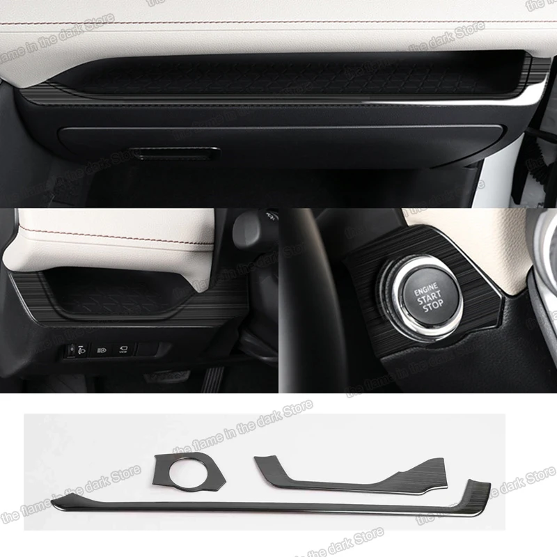 Lsrtw2017 для Toyota RAV4 2019 2020 2021 приборной панели автомобиля двигателя звезда панель