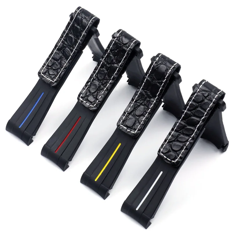 Ремешок для часов резиновый 20 мм | Наручные часы