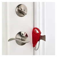 new portable door lock portable safety door lock hole free punch free door closer