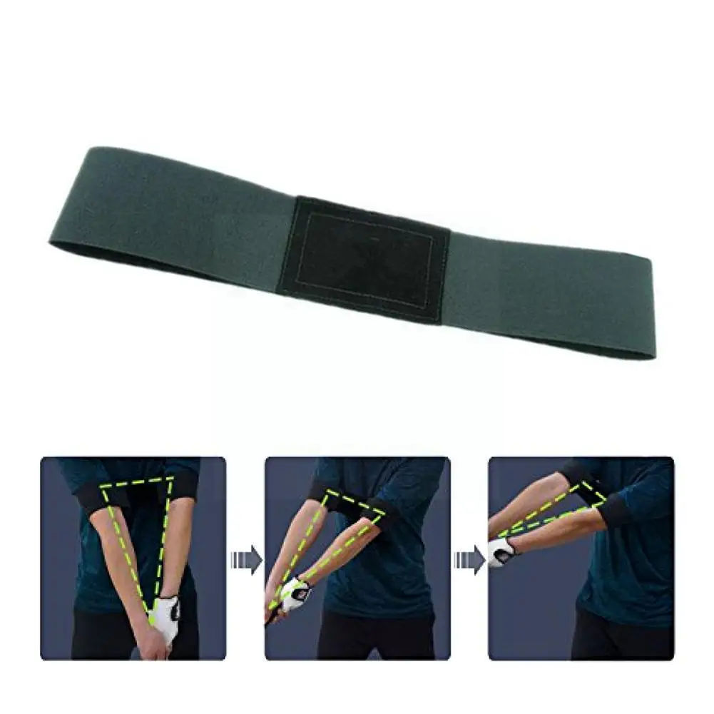 

1 PCS Golf Arm Posture Motion Correction Belt Golf Arm Training Correction Equipment Posture Golf Elastic Belt Aids 39x7cm X2Y1