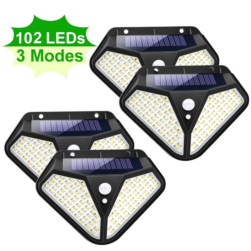 Солнечный СВЕТОДИОДНЫЙ светильник на открытом воздухе Солнечная лампа с PIR