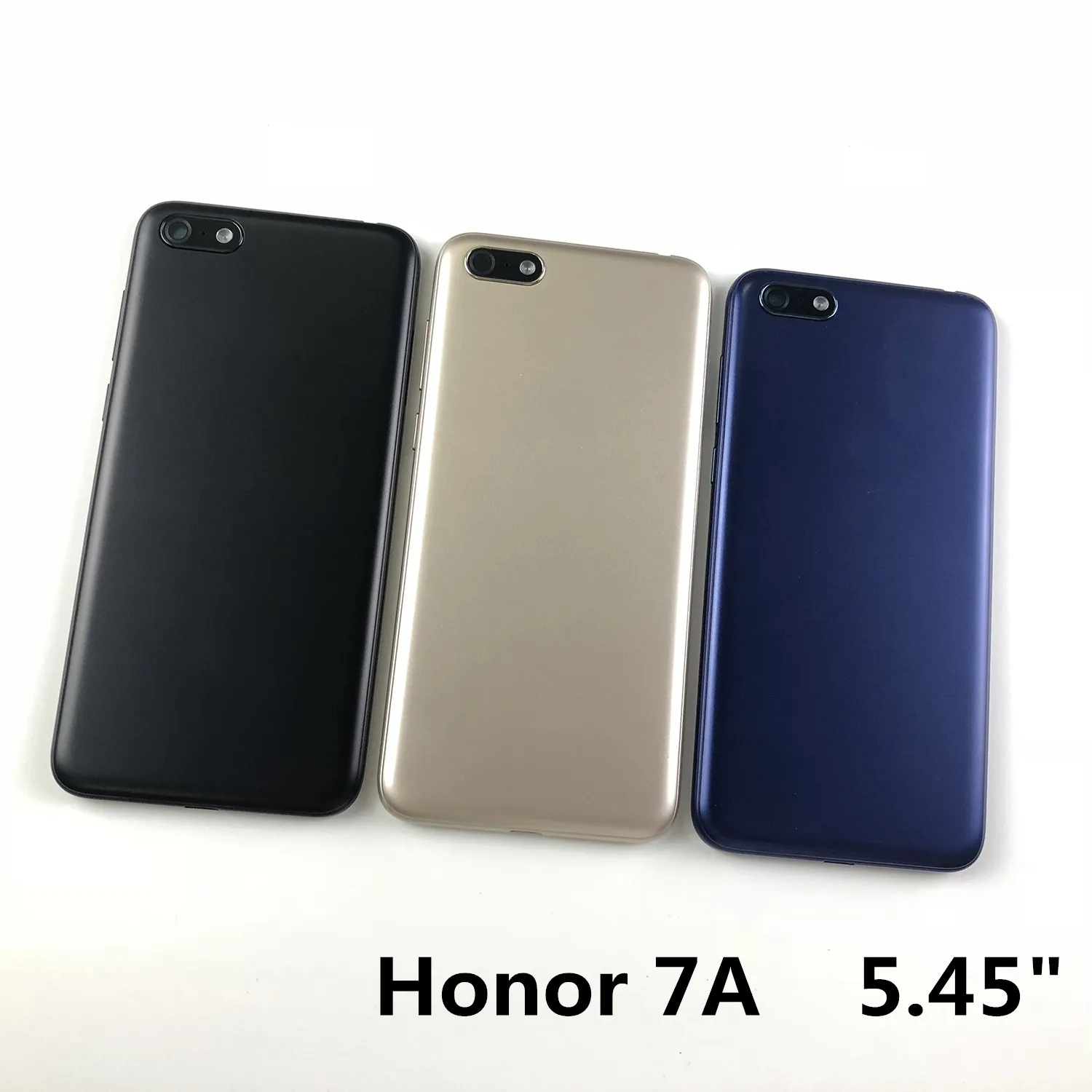 Корпус для Huawei Honor 7A 5 45 дюйма задняя крышка батарейного отсека и камера стекло