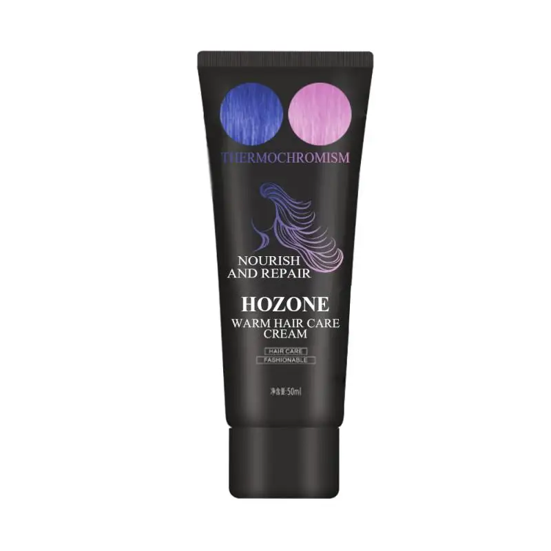 

50ml Professional Temperature-sensitive Color-changing Hair Dyes Nourishing Hair Color Cream Fashion Easy To Use Hairstyle Tools