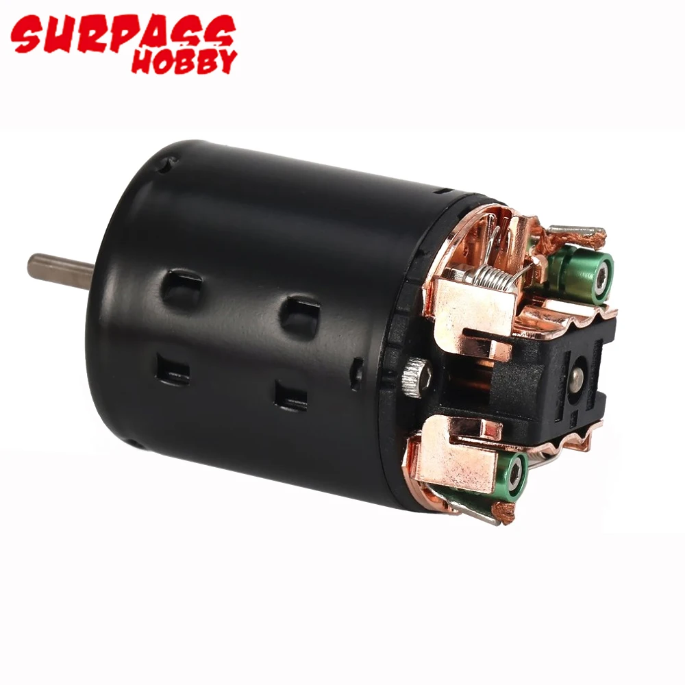 Surpass Hobby 540 21T/27T/35T/45T/55T/80 6 комплектов/партия -8 4 V коллекторный мотор для 1/10 RC