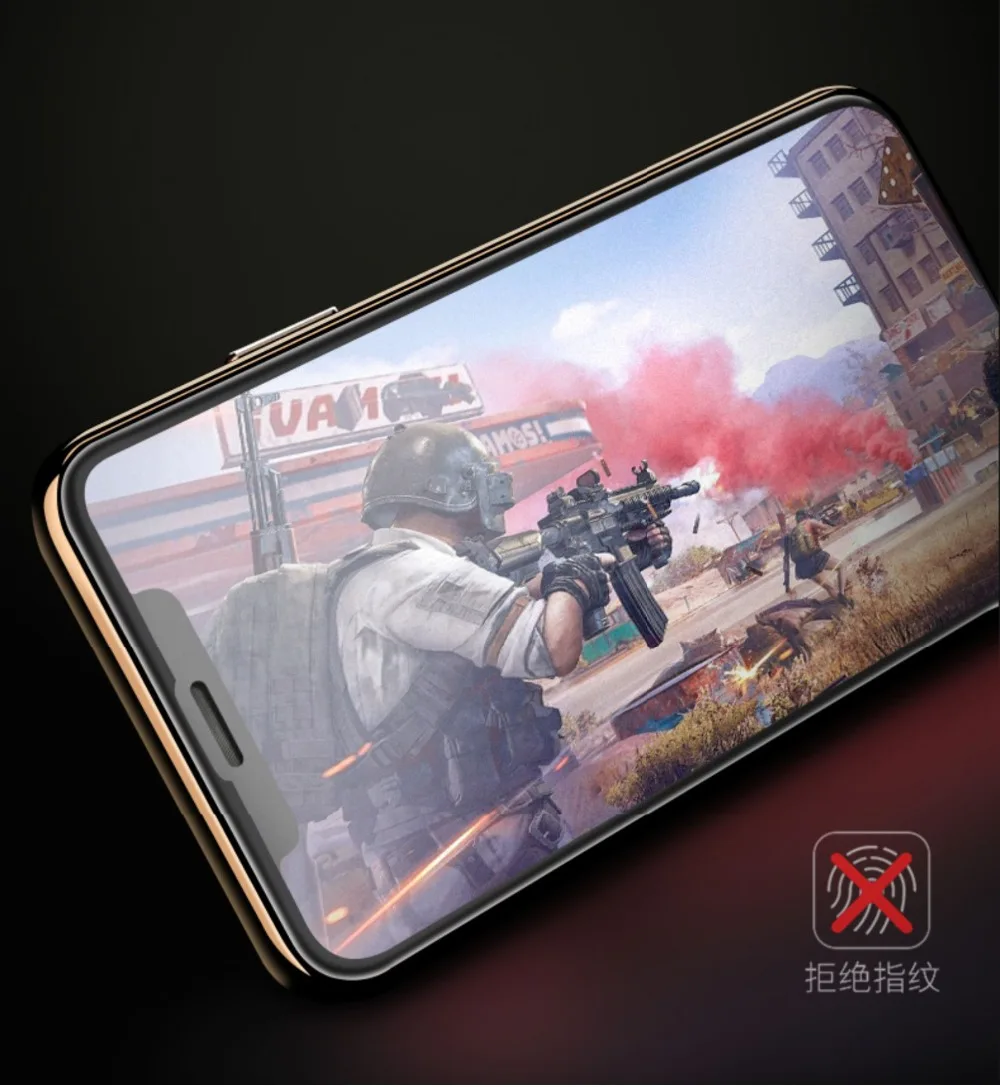 Лучшее качество полное покрытие матовое закаленное стекло для iPhone 6 6S 7 8 Plus X XR XS 11 Pro Max матовая защита экрана без отпечатков пальцев