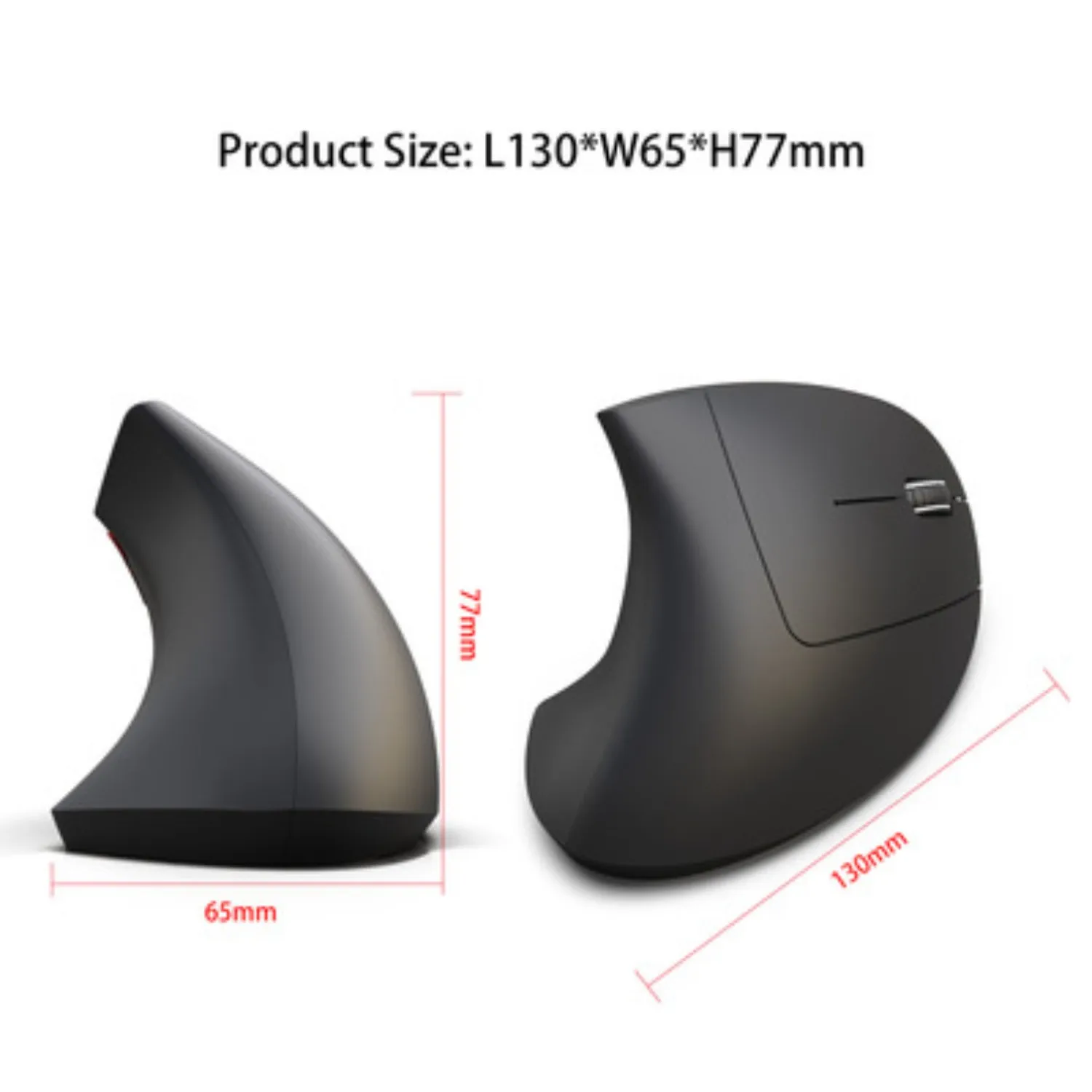 rechargeable gaming wireless mouse usb computer gamer mouse 2 4g ergonomic mause kit optical 6 key vertical mice for pc laptop free global shipping